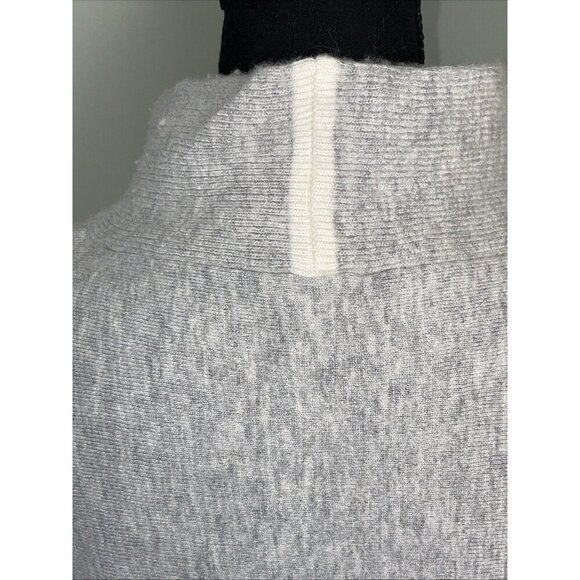JOULES KNITWEAR Womens Size 10 Mock Cowl Neck Sweater Gray ECU Soft - Picture 7 of 11